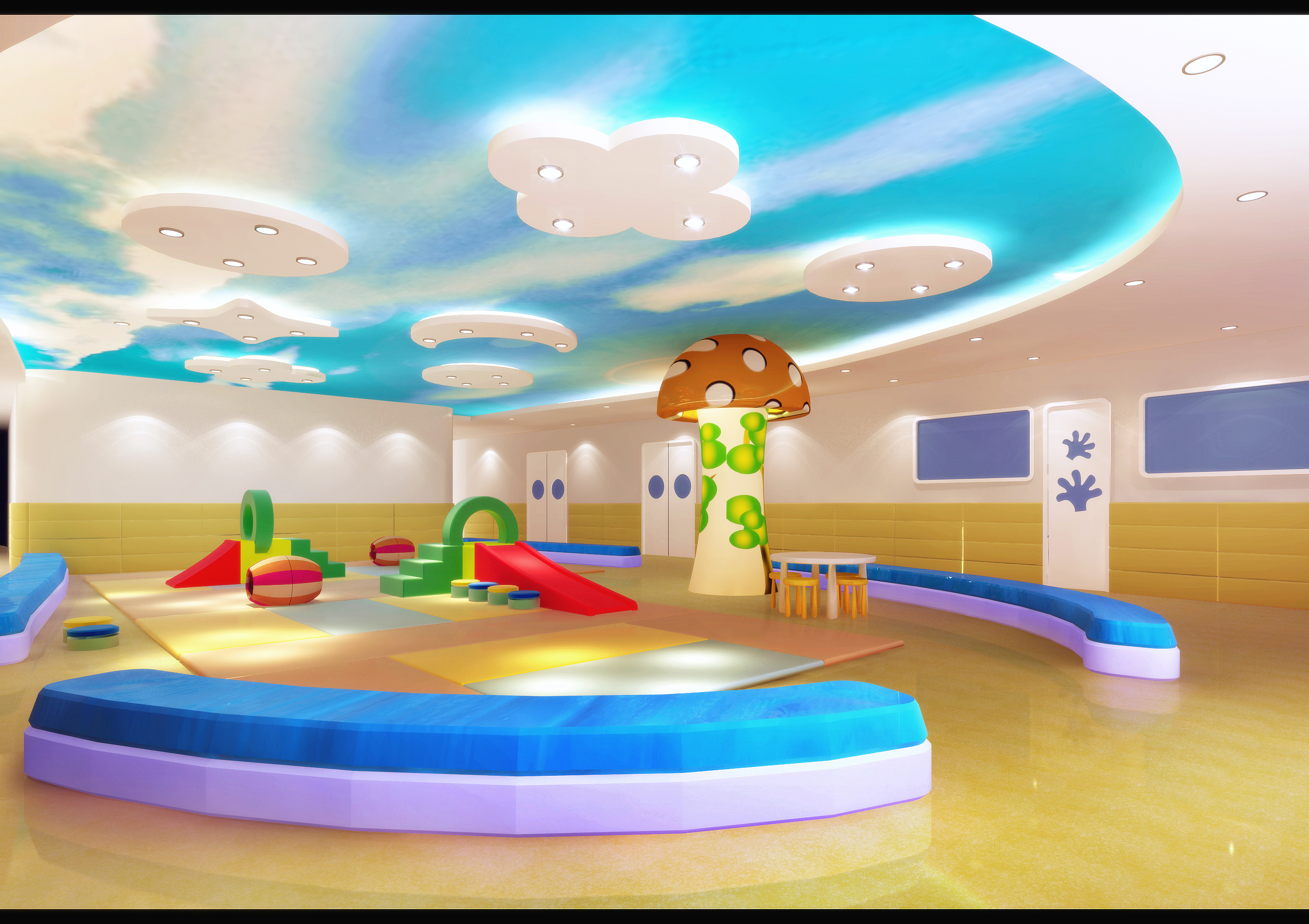 [施工图]全国知名英语培训机构广州总部培训点